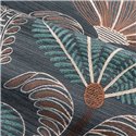 Tapete mit Palmen und Sisal-Bordüreffekt · Casamance Racines 78180304