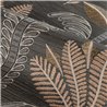 Wallpaper with ebony and gold palm trees · Casamance Racines 78180406