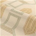 Papier peint ethnique effet soie brodée · Casamance Racines 78190508