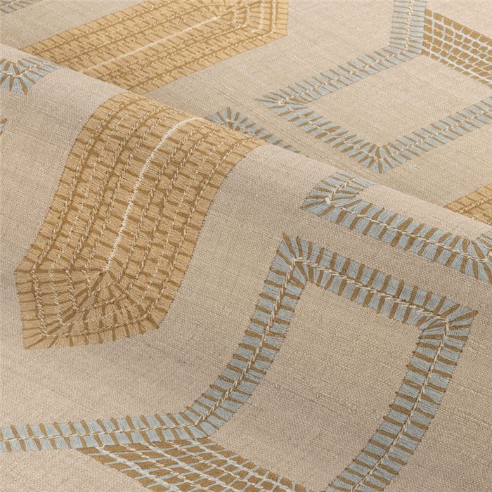 Mediterranean textile arabesque wallpaper · Casamance Racines 78190610