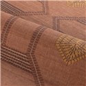 Papel pintado rombos étnicos sobre seda jaspeada · Casamance Racines 78190712