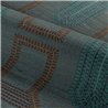 Wallpaper with embroidered urns on silk effect · Casamance Racines 78190814