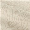Ivory botanical wallpaper with jute effect · Casamance Racines 78200916