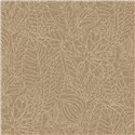 Papier peint feuillage linéaire fibre naturelle · Casamance Racines 78201120