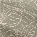 Botanical embroidered jute-look wallpaper · Casamance Racines 78201222