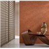 Papel pintado ramaje bordado tono terracota · Casamance Racines 78201324