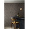 Papel pintado ramas bicolor textura yute · Casamance Racines 78201426