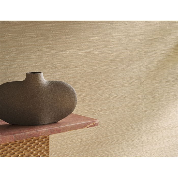 Beige Tapete mit Sisalfaser-Effekt · Casamance Racines 78212242