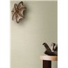 Wallpaper almond sisal natural fiber effect · Casamance Racines 78212650