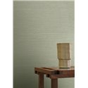 Papier peint sisal vert à trame textile · Casamance Racines 78212752