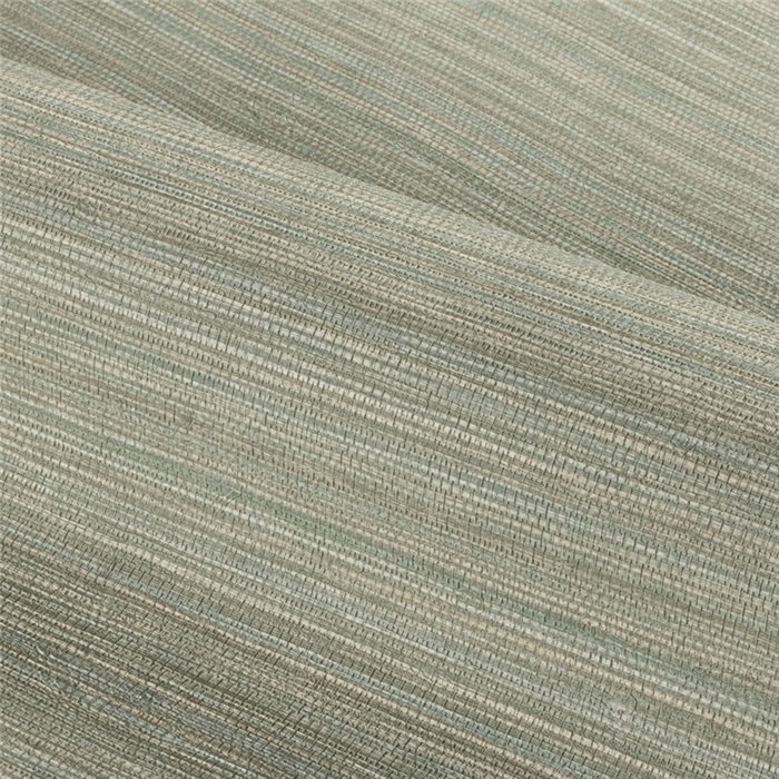Green sisal effect wallpaper with woven texture · Casamance Racines 78212752