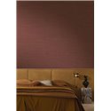 Papel pintado sisal textil rojo cedro · Casamance Racines 78213160