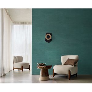 Papel pintado fibra vegetal con trama sisal 2
