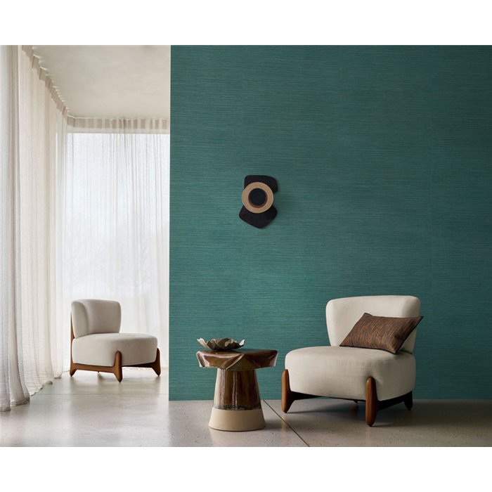 Sisal effect wallpaper with natural fiber weave · Casamance Racines 78213262