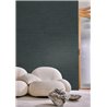 Marineblaue Tapete in Pflanzenfaseroptik · Casamance Racines 78213364