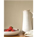 Papel pintado textil beige efecto ramio · Casadeco Hansan 202521542