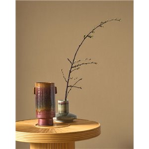 Papel pintado marrón fibra vegetal ramio 2