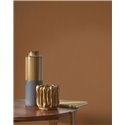 Wallpaper brown striped textile effect · Casadeco Hansan 202522999