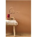 Papier peint orange effet textile ramie · Casadeco Hansan 202523542