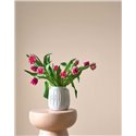 Tapete rosa Ramie-Textileffekt · Casadeco Hansan 202524160