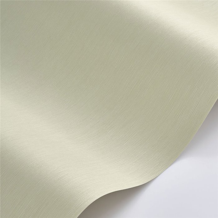 Papier peint vert textile à fines rayures · Casadeco Hansan 202527144
