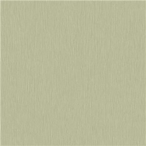 Papel pintado verde efecto textil falso liso