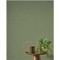 Papel pintado verde efecto textil ramio · Casadeco Hansan 202527940