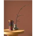 Wallpaper red ramie effect plain texture · Casadeco Hansan 202528092