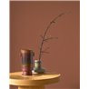 Tapete rot Ramie-Effekt Uni-Optik · Casadeco Hansan 202528092