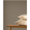 Wallpaper grey ramie textile effect · Casadeco Hansan 202529222