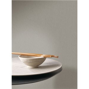 Papel pintado gris de trama ramio fina 2