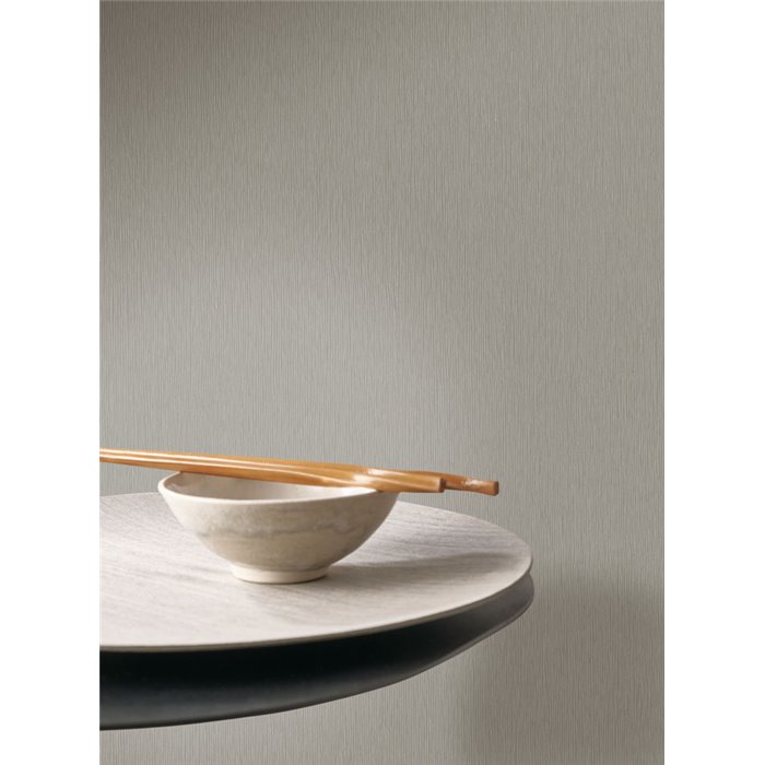Grey fine ramie weave wallpaper · Casadeco Hansan 202529276