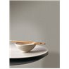 Papel pintado gris de trama ramio fina · Casadeco Hansan 202529276