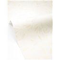 Wallpaper beige embroidered flowers · Caselio Solstice 107910102