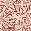 Papel pintado rojo de hojas minimalistas · Caselio Solstice 107921869