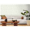 Wallpaper with green minimalist leaves · Caselio Solstice 107927039