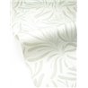 Wallpaper with green minimalist leaves · Caselio Solstice 107927039