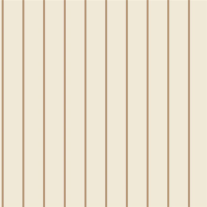Papier peint beige et marron à rayures doubles · Caselio Solstice 107932147
