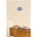 Papel pintado beige y marrón de rayas dobles · Caselio Solstice 107932147