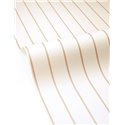 Papier peint beige et marron à rayures doubles · Caselio Solstice 107932147