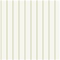 Papel pintado blanco y verde de rayas dobles · Caselio Solstice 107937758