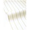 Wallpaper white and green with double stripes · Caselio Solstice 107937758