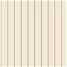 Papel pintado beige y rojo de rayas dobles