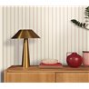 Tapete beige und rot mit Doppelstreifen · Caselio Solstice 107938128