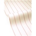 Wallpaper beige and red with double stripes · Caselio Solstice 107938128