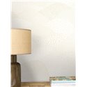 Papel pintado paisaje abstracto blanco · Caselio Solstice 107940174