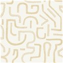Tapete abstraktes Labyrinth beige · Caselio Solstice 107951038