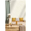 Papel pintado laberinto abstracto beige · Caselio Solstice 107951038