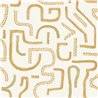 Wallpaper brown abstract labyrinth design · Caselio Solstice 107953213