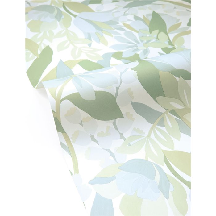 Papel pintado floral en tonos pastel · Caselio Solstice 107966743